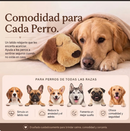 Nubbi LatidoPaz — Peluche con Latido Calmante para Perros"